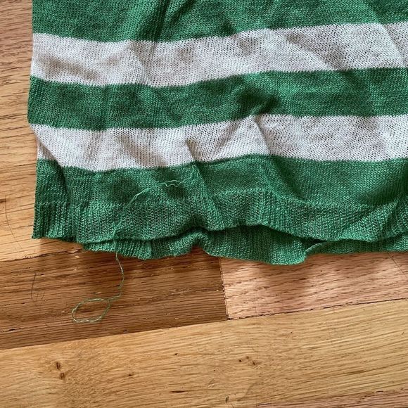 Inhabit Striped Tie Back Tube Top - Picture 8 of 8